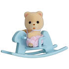Sylvanian Families Babyväska Björn på Gunghäst
