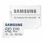 Samsung EVO PLUS MC512KA microSD 512GB Class10 130MB/s