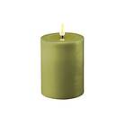 DeluxeHomeart Blockljus Led 7,5x10 cm Oliven