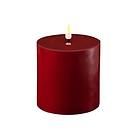 DeluxeHomeart Led Blockljus 10x10 cm Bordeaux