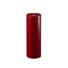DeluxeHomeart Led Blockljus 5x15 cm Bordeaux