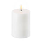 Uyuni Lighting LED Pillar Candle Nordic White 7,8 x 10 cm