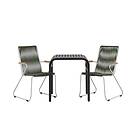 Venture Home Cafégrupp Borneo Bord med 2 Bois Stolar GR23312