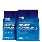 Star Nutrition 2 x Kreatin Monohydrat 500g