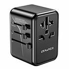 Awei CL-13 4in1 GaN Reseadapter 65W 3xUSB-C 2xUSB-A