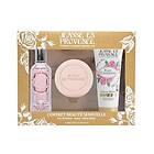 Jeanne en Provence Rose Presentförpackning för Kvinnor 3 st.