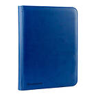 Rebinder 9-Pocket Premium Toploader Zip-Binder Blue