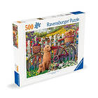 Ravensburger : Cute Dogs in the Garden (500)
