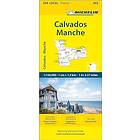 Calvados Manche Michelin Local Map 303