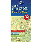 Lonely Planet Zion & Bryce Canyon National Parks Planning Map