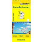 Gironde, Landes Michelin Local Map 335