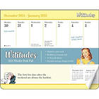 Wititudes 2025 Weekly Desk Pad Calendar