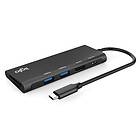 Iiglo II-USBCDK-B04 6-i-1 Ultraslim Multiport