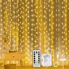 Aomig Light Curtain 3x3m, Curtain Fairy Lights