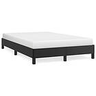 vidaXL sängram utan madrass svart 120x190 cm konstläder