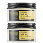 COSRX Advanced Snail 92 All in one Cream 2x100ml