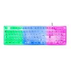 Deltaco Gaming DK250 RGB Gaming Tangentbord Transparent