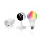 Deltaco Smart Home Start Kit Smart Plug Kamera RGB Bulb