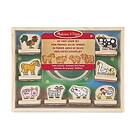 Melissa & Doug My First Stamp set animals Bondgården