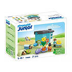 Playmobil Junior 71690 JUNIOR: Animal Home with Treat Dispenser