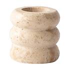 Tell Me More Travertine ljusstake Medium 8 cm