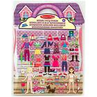Melissa & Doug Återanvändningsbart Klistermärkeset Dress-Up