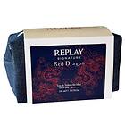 Replay Giftset Signature Red Dragon Man Edt 100ml + Pochette