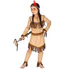 TecTake Maskeraddräkt Indianflicka Kvicka Uttern