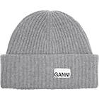 Ganni Structured Rib Beanie