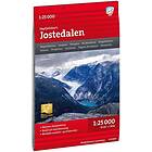 Høyfjellskart Jostedalen