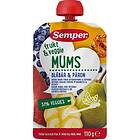 Semper Veggie Mums Blåbär & Päron 110g