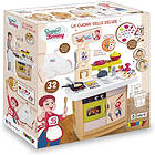 Smoby Super Benny The Delicious Kitchen, 7600310916, 3 år, riktigt matlagningstillbehör, förkläde ingår, 32 tillbehör, receptbok