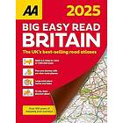 AA Big Easy Read Atlas Britain 2025