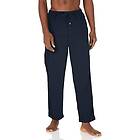 Amazon Essentials Men's Pyjamasbyxa i flanell (finns i Big & Tall), Marinblå, S