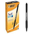 BIC Soft Feel 8373971 Penna Svart 12 stycken
