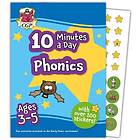 10 Minutes a Day Phonics for Ages 3-5 (with reward stickers)