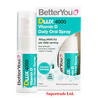 Better You Nutrition You DLux 4000 Daily Vitamin D Oral Spray Natural Peppermint 15ml