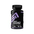 ESN VITAMIN D3+K2 120 Veggie Capsules