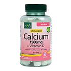 Holland & Barrett Chewable Calcium + Vitamin D 90 Tablett