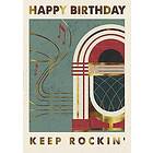 Kort Poster Print Keep rockin'