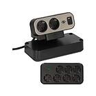 Brennenstuhl med och USB C 1x 1153580210 IP20 1X 9X