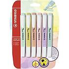 Stabilo Highlighter Swing Cool Pastel 6 Assorted Colours