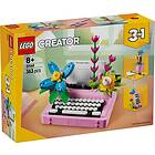 LEGO Creator 31169 Typewriter with Flowers