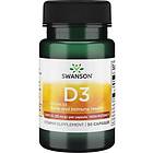 Swanson Vitamin D3 1000 Iu 30 caps