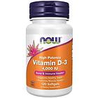 Now Foods Vitamin D3 4000 IU 120 Sgels