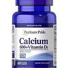 Puritan's Pride Calcium + Vitamin D3 60 caplets