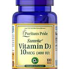 Puritan's Pride Vitamin D3 400IU 100 Tablett