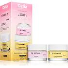 Delia Cosmetics Retinol & Vitamin C Face care set 2x50ml