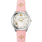 Versace VELR00119 Audrey Silverfärgad/Läder Ø38 mm