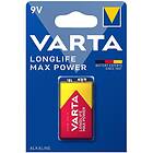 Varta Longlife Max Power 9V Batteri